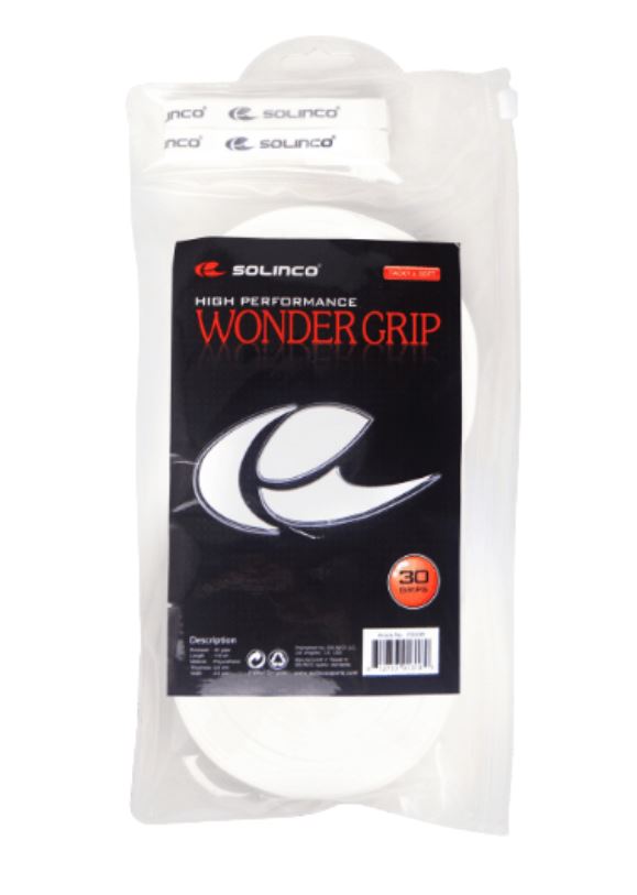 SOLINCO Pack 30 Wonder Grip (Blanc)